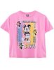Polera de Algodón Manga Corta Niña Mickey