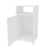 Mueble Auxiliar Vekkahome Agua 1 Puerta Blanco