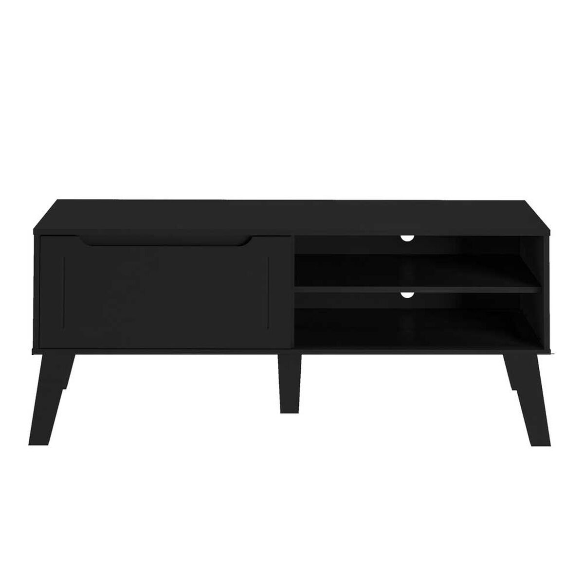 Rack TV Exit Lotus Hasta 55" Blanco