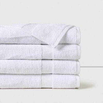 Toalla de Baño Cannon Liso 70 x 140 cm Blanco