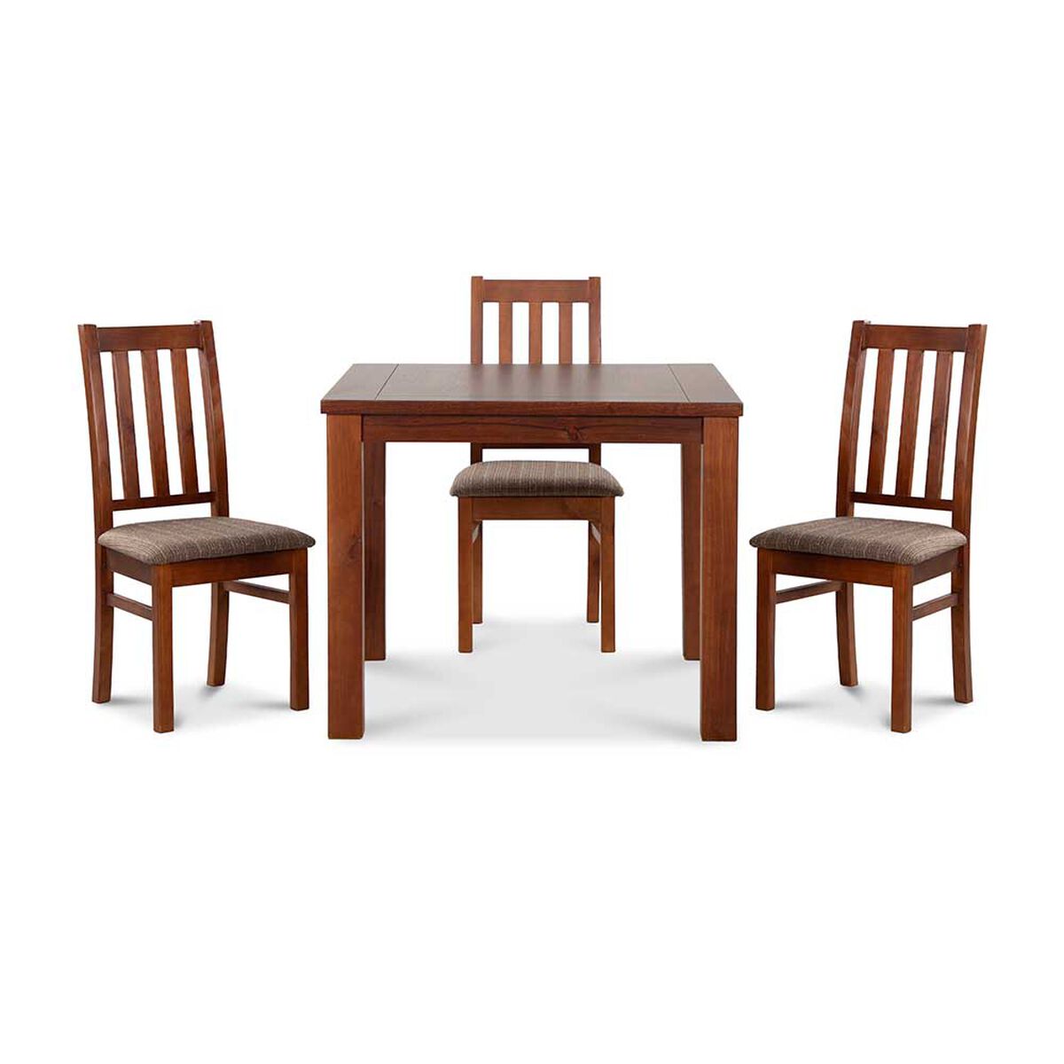 Juego de Comedor CIC Ñuble Caramelo 4 Sillas