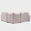 Sofá Seccional Mexx Muebles Hamburgo 5 Cuerpos Beige