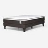 Combo Cama Europea Rosen 2 Plazas New Style 4 Plus BN + Respaldo Ferrara