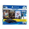 Bundle Mega Pack PS4 Slim 1TB + Control Dualshock4 + 3 Juegos + Cupón Fortnite Voucher