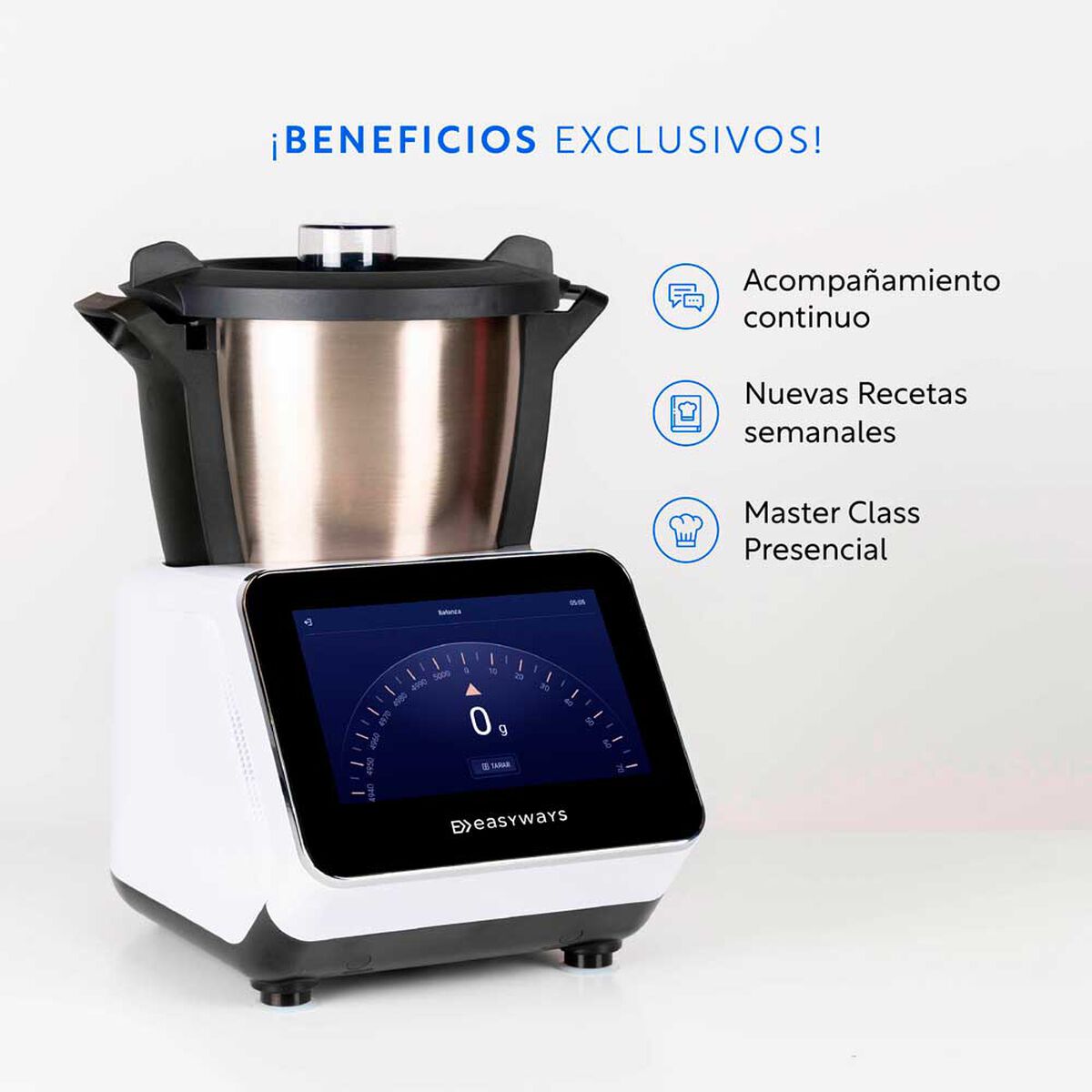 Robot de Cocina Easyways Kitchen Grand Connect 3 lts.