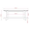 Mesa de Centro Altavision Frizz Off White Savana