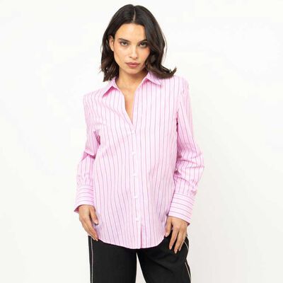 Blusa Manga Larga Mujer Zibel Rosado
