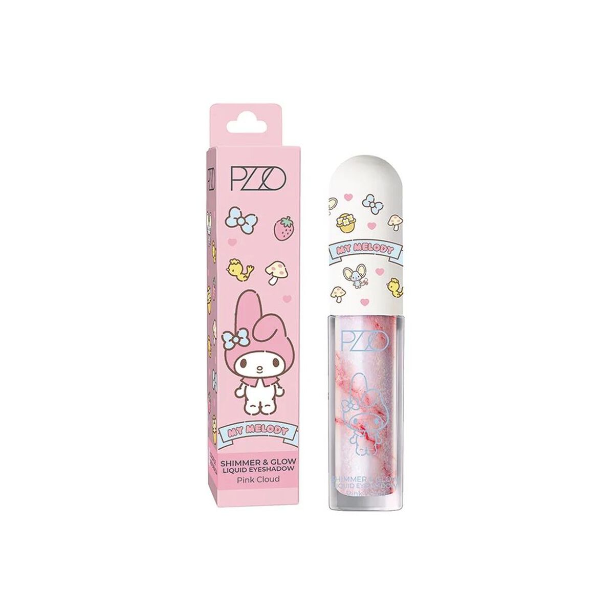 Sombra Liquida Shimmer & Glow Liquid Eyesh Pink Cloud Petrizzio