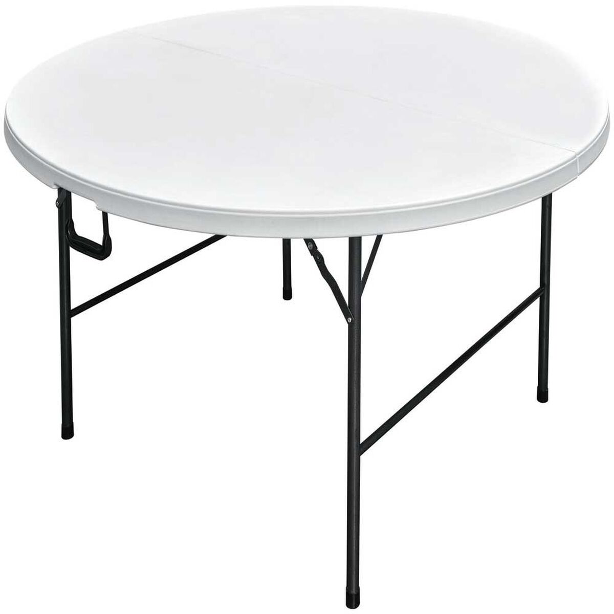 Mesa Plegable Redonda 180cm Blanca