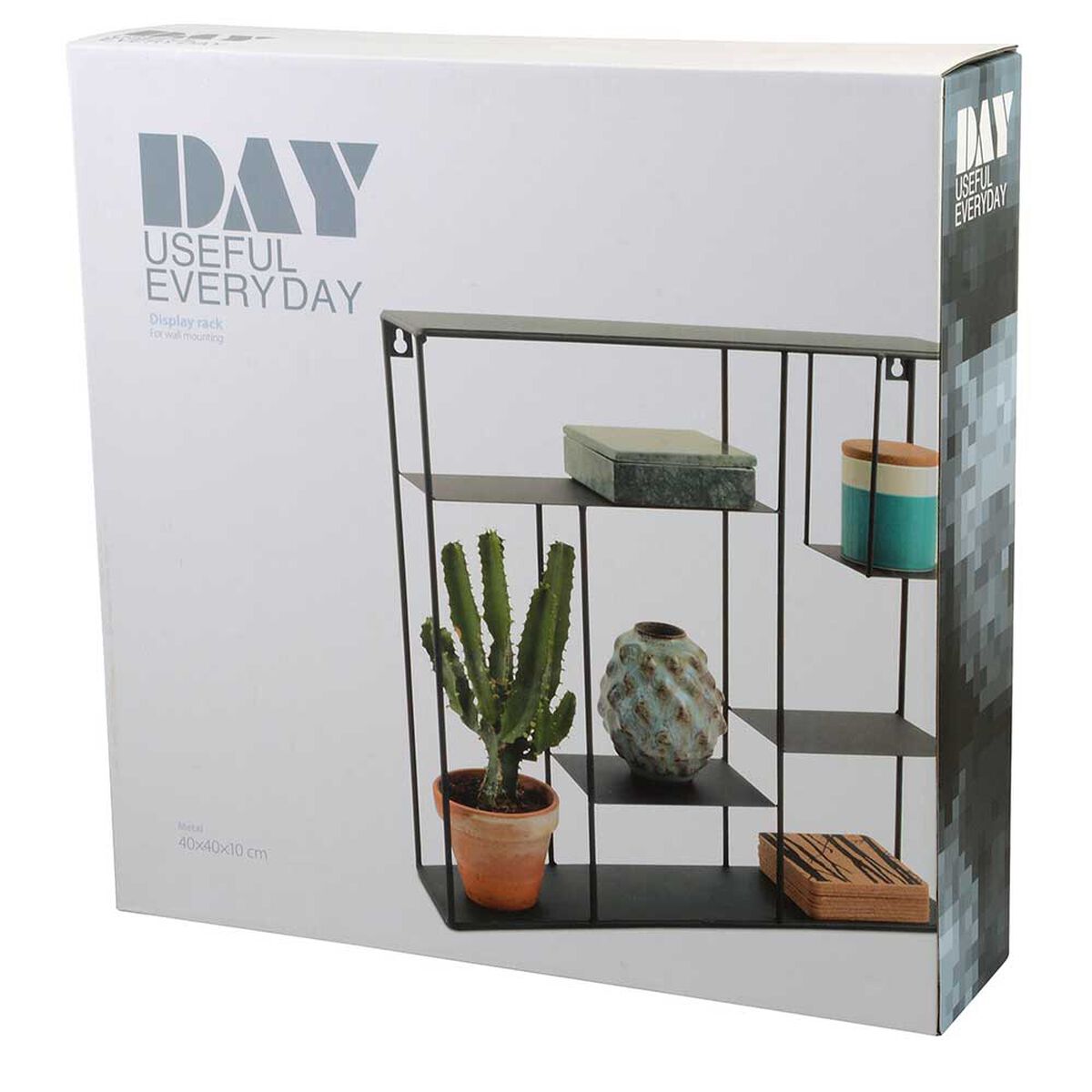 Estante Day Metal Negro