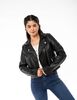 Chaqueta Biker Ecocuero Mujer Icono