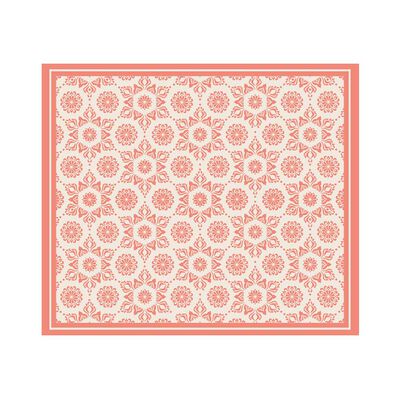 Alfombra Davanti Flor Hindú Coral 140 x160 Flor Hindú Coral