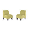 Poltrona Bodevir Soft Felpa 2 Cuerpos Pistacho