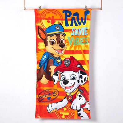 Toalla de Playa Infantil Paw Patrol Vibes 70 x 140 cm
