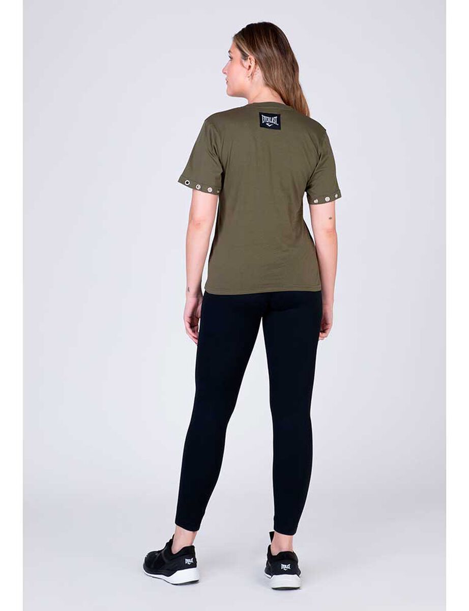 Polera Manga Corta Mujer Casual Sport Everlast