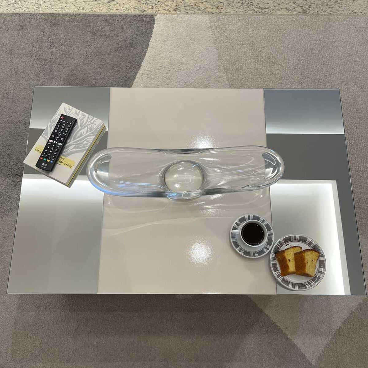 Mesa de Centro Exit Detroit Blanco