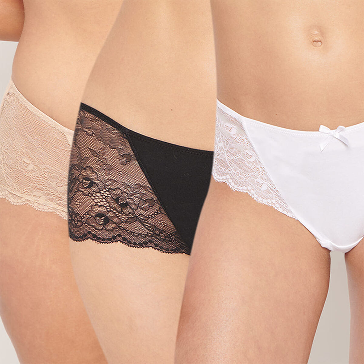 Pack 3 Culottes Mujer Intime