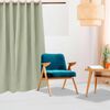 Cortina Dib Blackout Line Look Liso Verde 135 x 230 cm