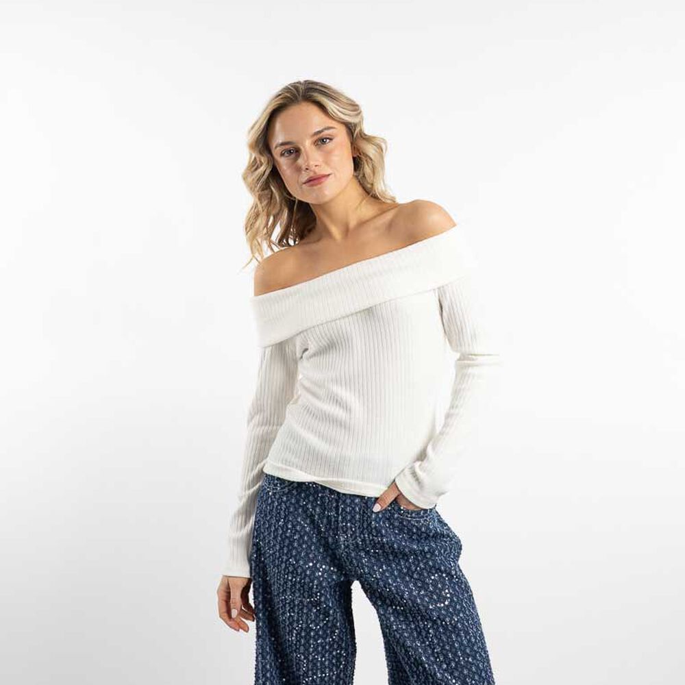 Sweater Bardot Mujer Icono