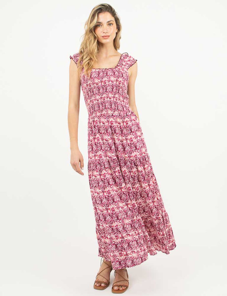 Vestido Maxi Sin Mangas Mujer Zibel