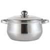 Batería de Cocina Acero Inoxidable Dussel Bombe 10 Piezas