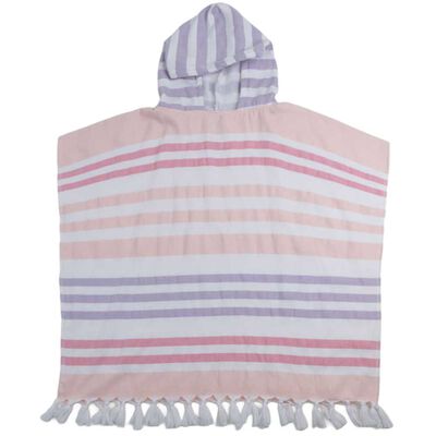 Poncho Turco Infantil Casanova Kids Pink  70 x 140 cm.