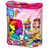 Megablocks Gran Bolsa Rosa para Construir