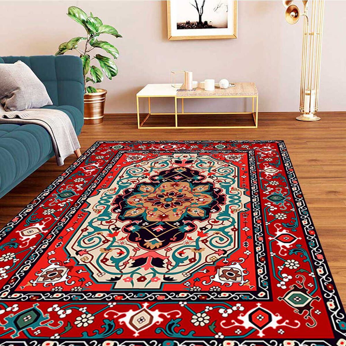 Alfombra Davanti Kashan 140 x220 Kashan