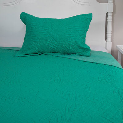 Imagen 2 del producto Quilt Doral 1,5 Plazas Turquesa Bubbly