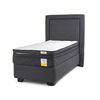 Cama Americana Drimkip 1 Plaza Plus Eurotop + Respaldo + Topper