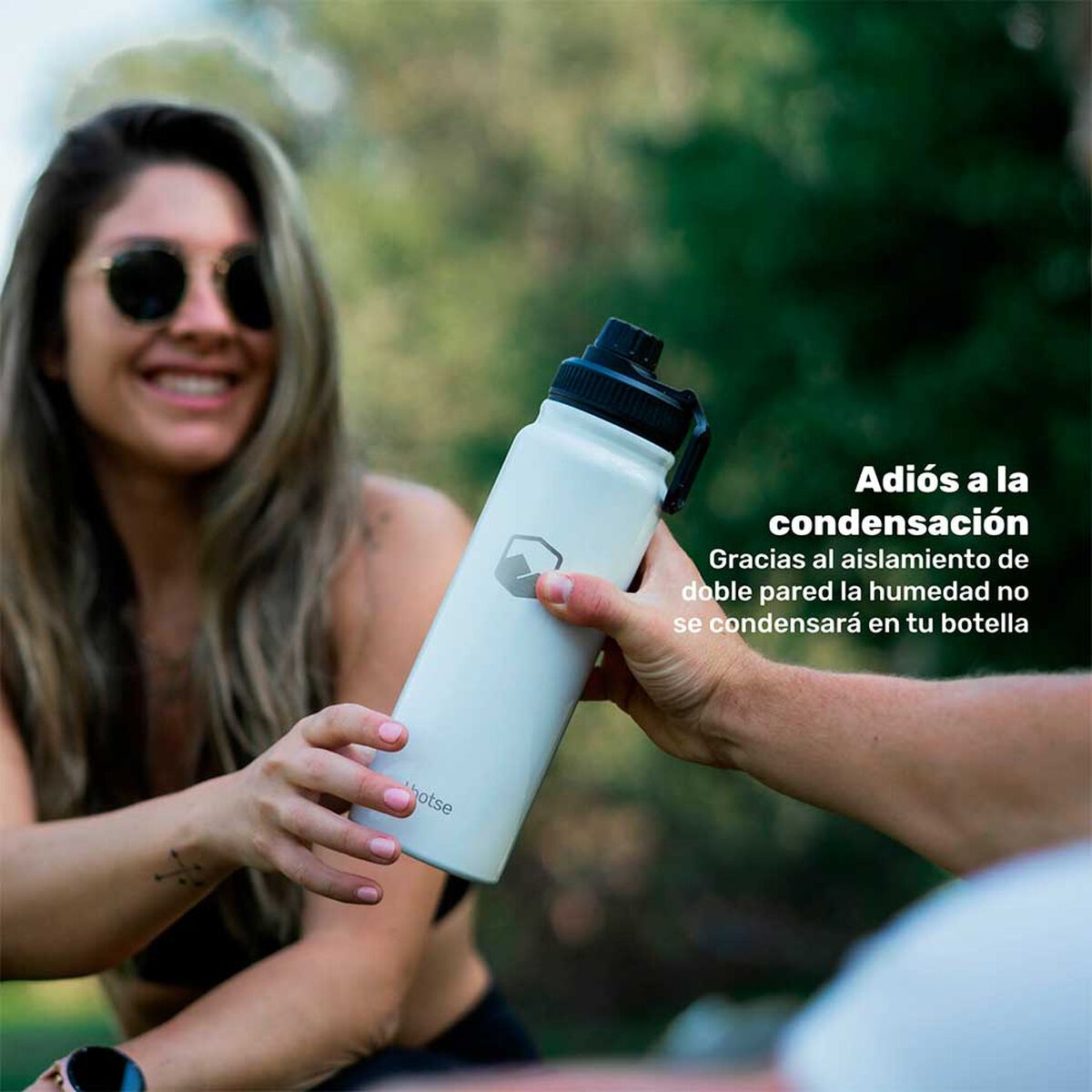 Botella Térmica Coihue White 800 ml Lhotse