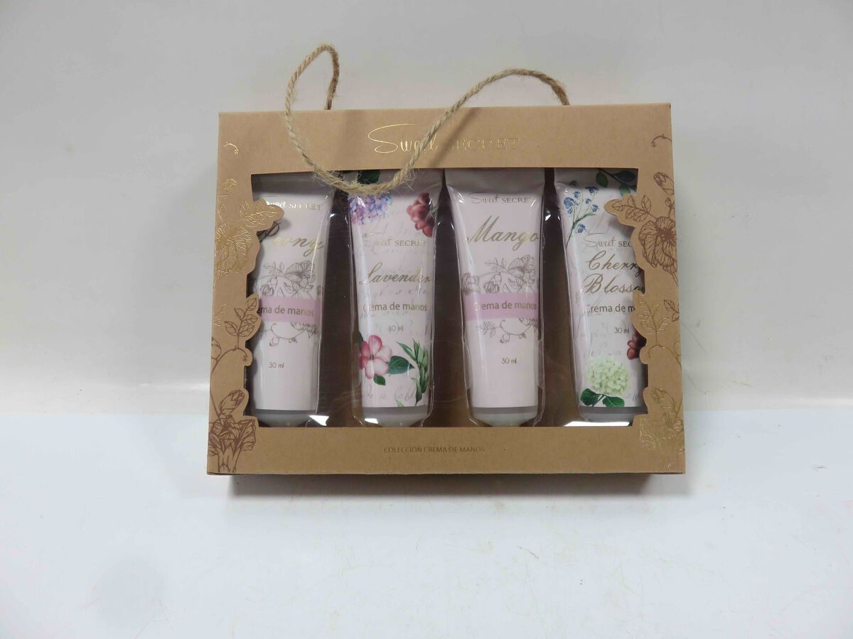 Bath Set Spa 4 Cremas