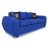Sof&aacute; Elegant Detail Houston 3 Cuerpos Azul