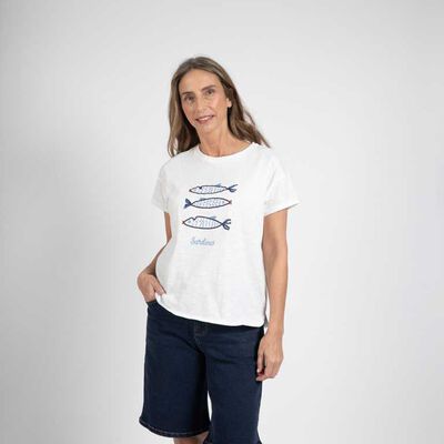 Polera Manga Corta Mujer Portman Club