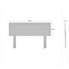 Cama Europea Celta 2 Plazas Black Soul +  Respaldo + 2 Veladores Pamplona