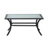 Juego de Living para Terraza Casanova Dover Sofá 2 Cuerpos + Dos Sillones 1 Cuerpo + Mesa de Centro Gris