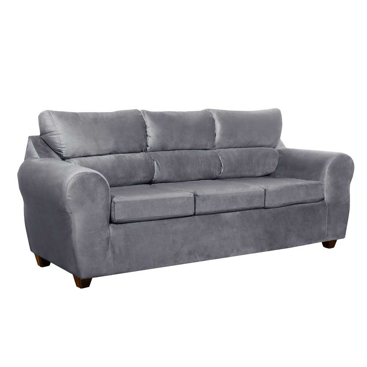 Juego de Living Mexx Muebles Dubai 5 Cuerpos Gris