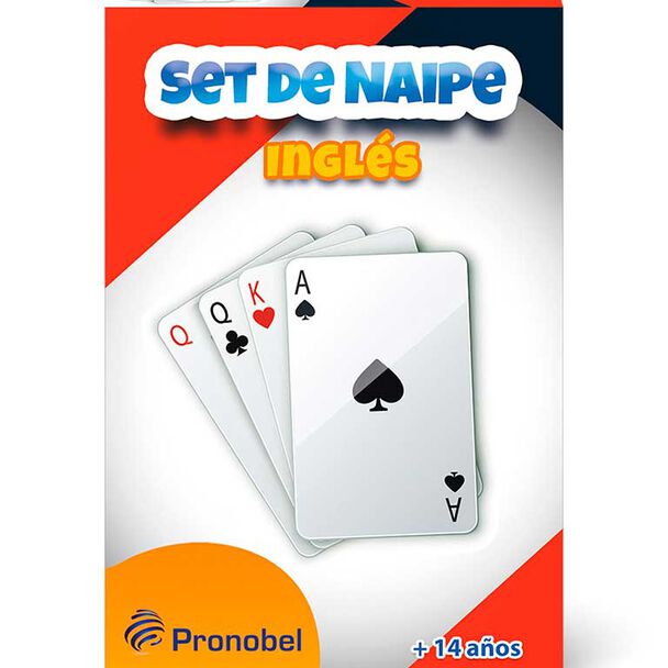Juego de Mesa Set Naipe Ingles Nobel Toys