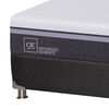 Box Spring CIC 1,5 Plazas Ortopedic Advance + Respaldo + Velador New Gales