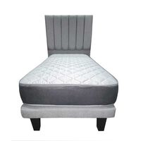 Cama Europea Illusions 1 Plaza Forest + Respaldo