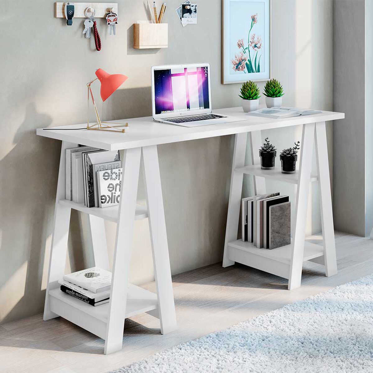 Escritorio Di Poretti Vigor Blanco