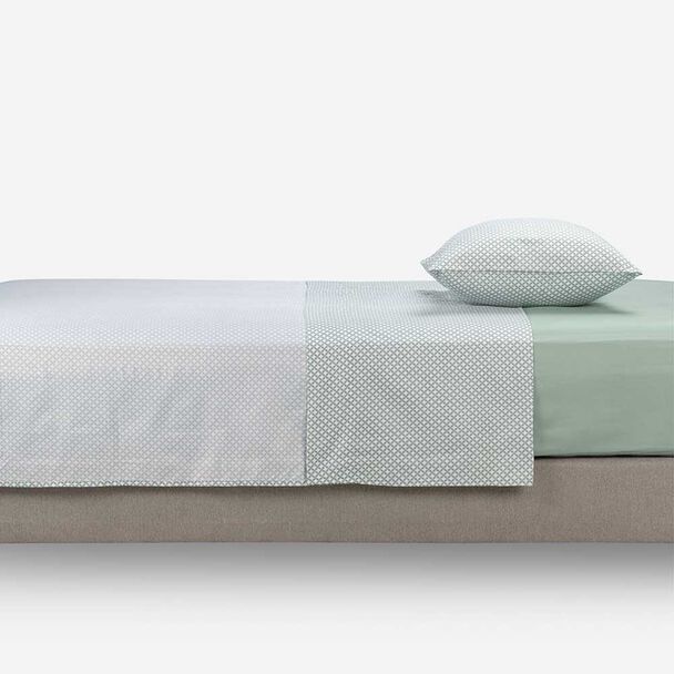 Juego de Sábanas Rosen 1,5 Plazas Jade Rosa