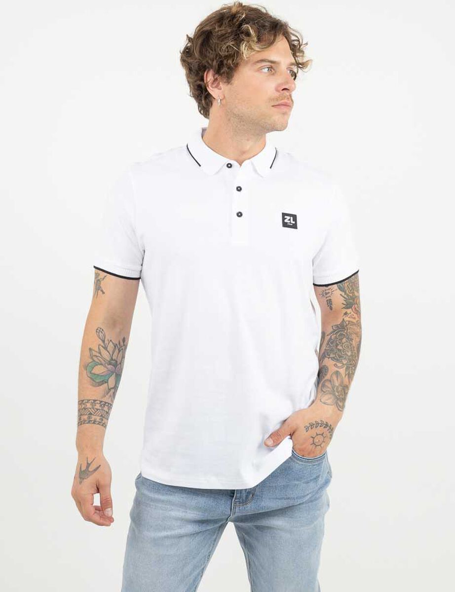 Polera Piqu&eacute; Manga Corta Hombre Zibel