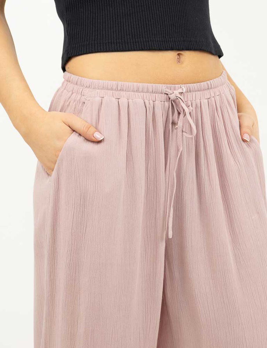 Pantal&oacute;n Cintura Elasticada Mujer Icono