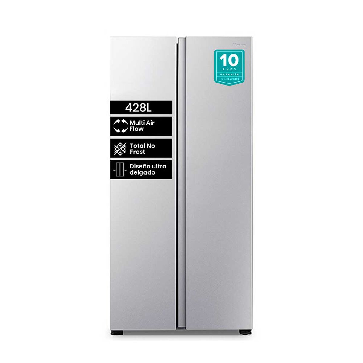 Hisense Refrigerador Side by Side 428 lts RC-56WS 178x83,2CM
