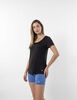 Polera Deportiva Manga Corta Mujer Black County