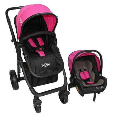 Imagen 1 del producto Coche Travel System Bebeglo Volta RS-13780-1 Fucsia