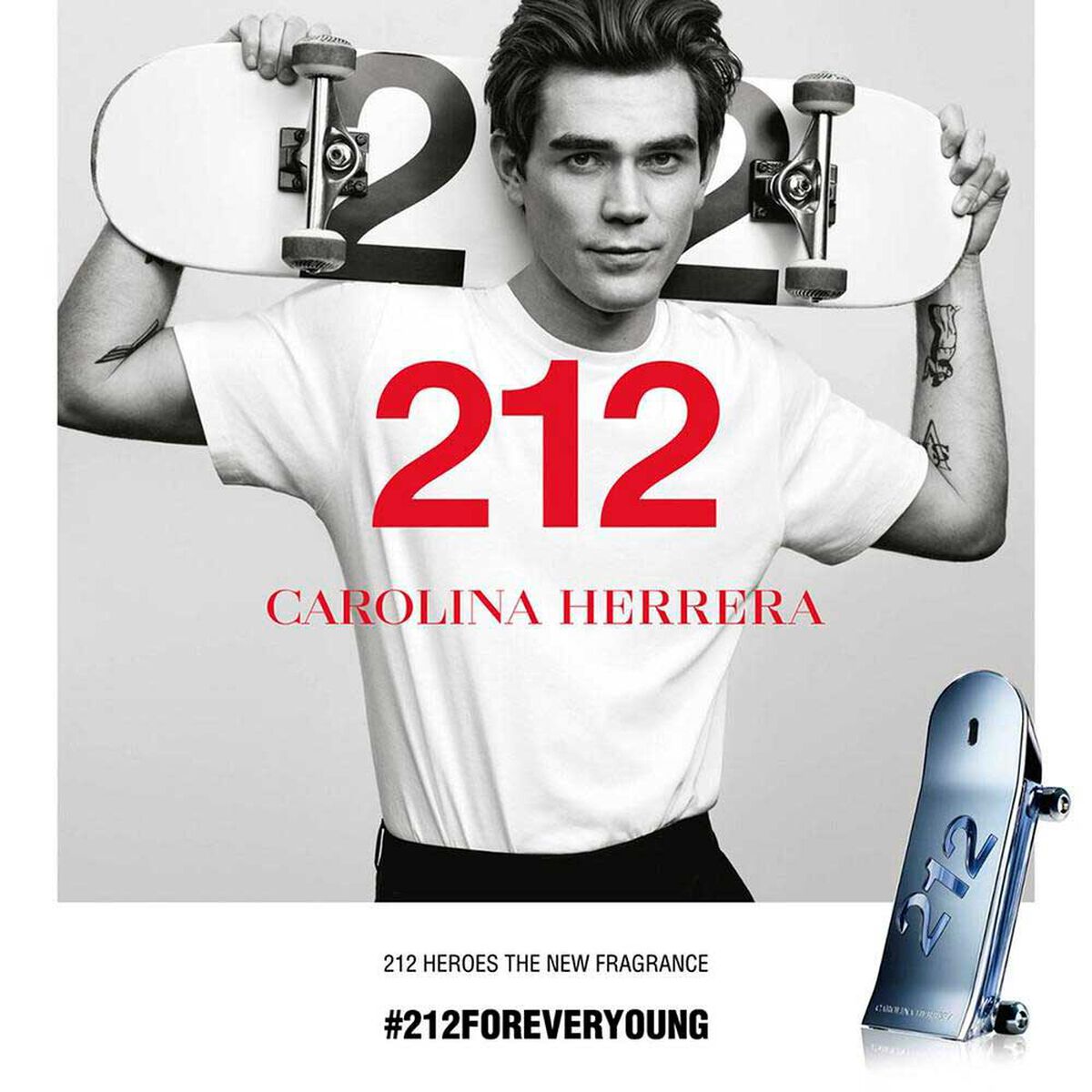 Perfume Carolina Herrera 212 Heroes Man EDT 90 ml