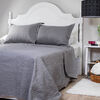 Quilt Doral 2 Plazas Gris Elegance