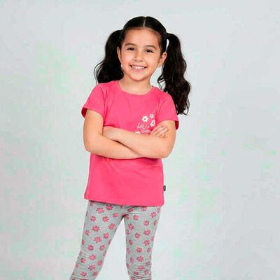 Polera Manga Corta Ni&ntilde;a Chess